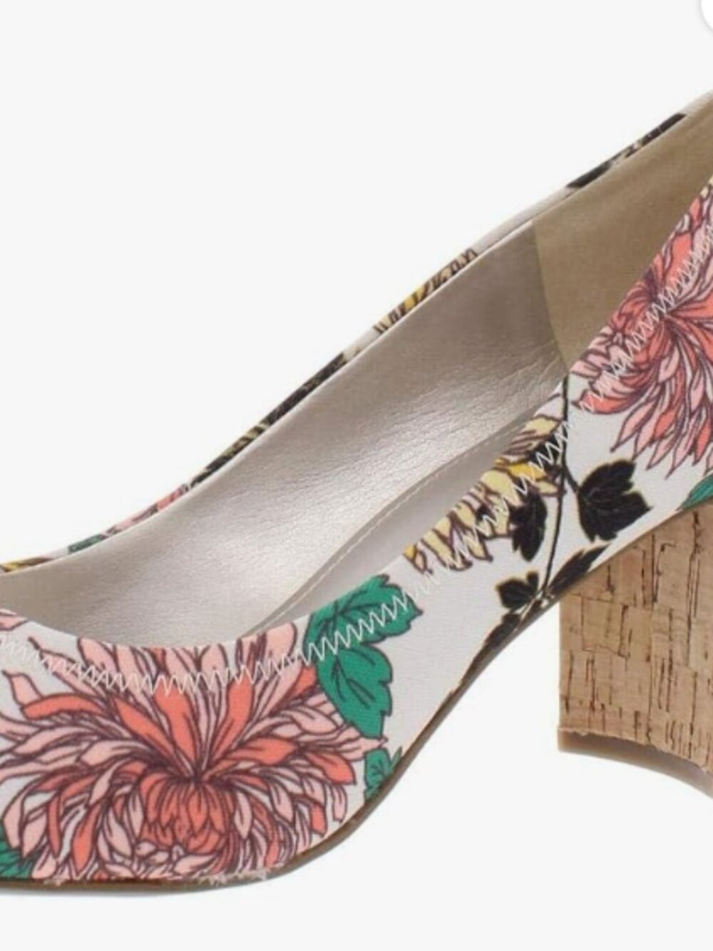 Anne Klein Women's Meredith Pump Floral Size 11